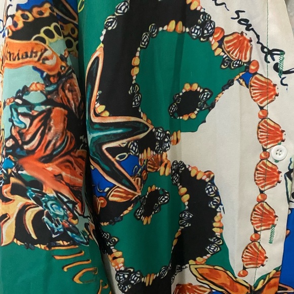 Multicolor Patterned Button up shirt - Picture 5 of 5